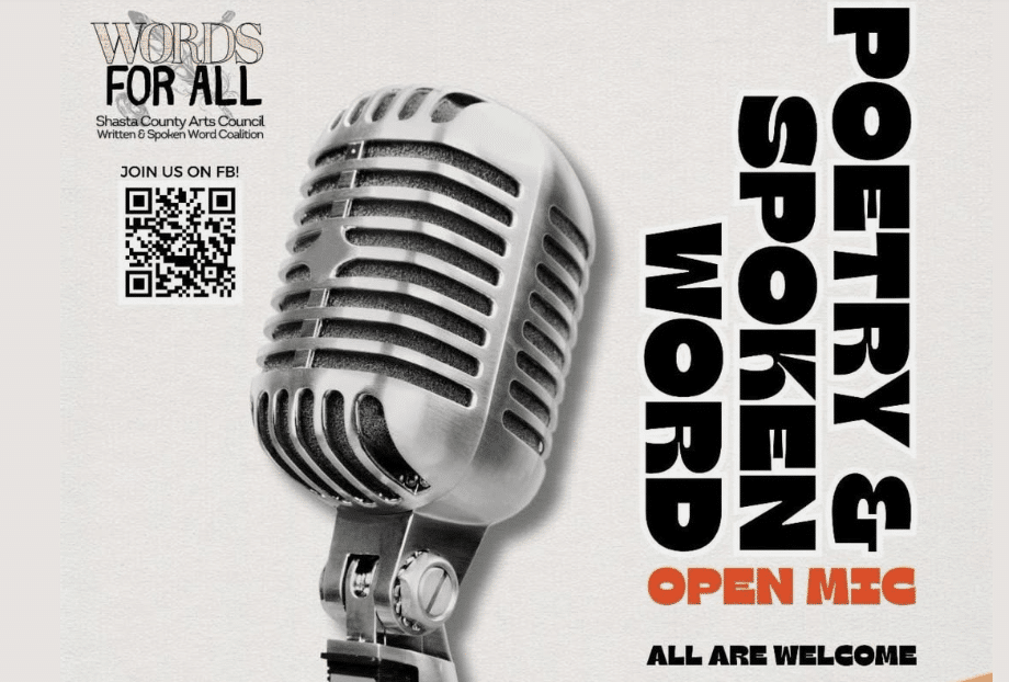 Poetry & Spoken Word Open Mic – Shasta Scout